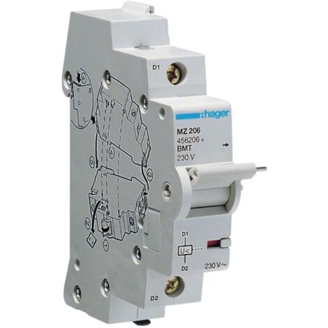 MZ206 Hager Bobine à manque de tension 230V AC - Bobine MN Hager