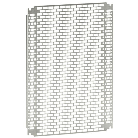 036016 Legrand Plaque Perforée Lina25 Pour Coffret Atlantic , Atlantic Inox Et Marina Hxl: 600x400mm