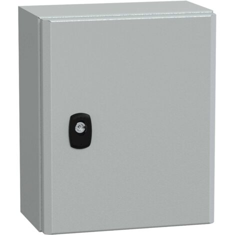 Nsys3d32515p Coffret Métallique étanche Ip66 - 300x250x150 - Plaque Fournie - Spacial S3d - Schneider Electric (1/5)