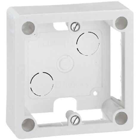 055439 - Cadre Saillie 1 Poste - Pour Socle Legrand - 82x82x40mm