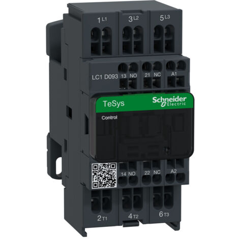 TeSys LC1D - contacteur - 3P - AC-3 440V - 9A - bobine 230Vca - LC1D093P7