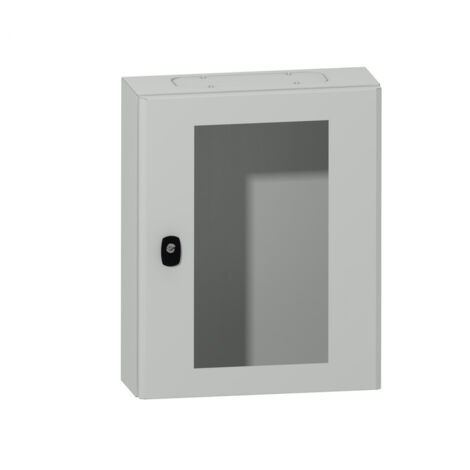 Nsys3dm5415t Coffret Métallique étanche Ip66 - 500x400x150 - Porte Vitrée - Spacial S3d - Schneider Electric (1/3)