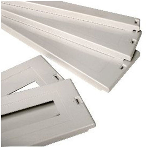 Plastron Modulaire En Plastique 24 Modules - 200mm - Pour Coffret Altlantic Ide Et Atlantic Plus (1/2)