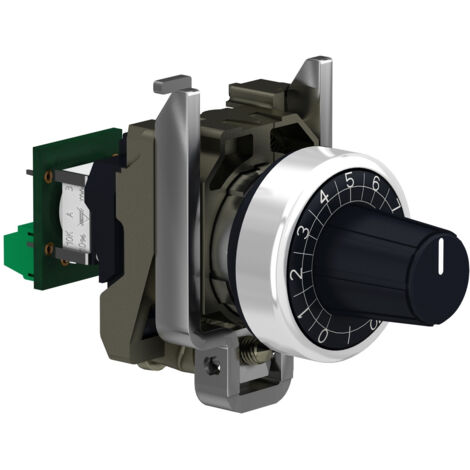 Xb4bd912r100k Schneider - Potentiomètre Complet En Métal - ø22 - 100k Ohm - Harmony Xb4