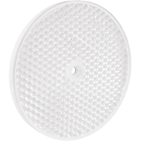 Schneider Electric – XUZC80 Réflecteur circulaire pour détecteurs photoélectriques – Ø80 mm – Capacité de réflexion standard – Installation facile