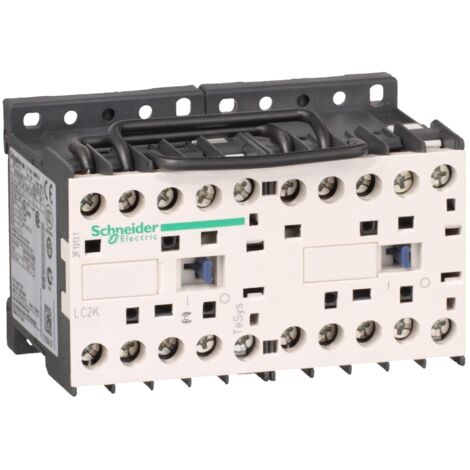Lc2k0610p7 Schneider - Contacteur Inverseur Tripolaire - 3no - 6a - Bobine 230vca - Vis
