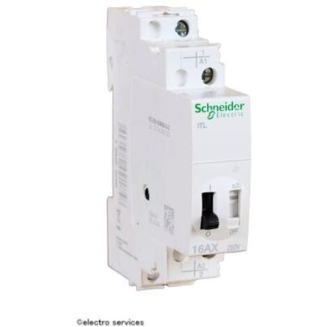 Schneider Electric iTL Acti9 blanc télérupteur auxiliaire