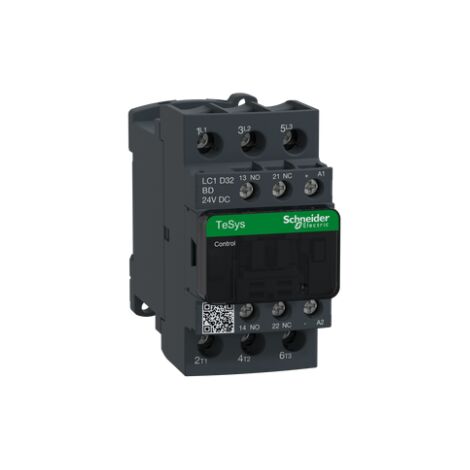 Contacteur TeSys LC1D 3P AC3 440V 32 A bobine 24 V CC - LC1D32BD