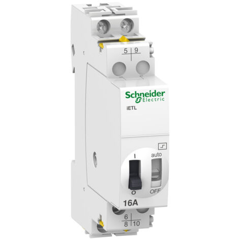 Acti9 iETL extension pour télérupteur 16A 1NO/NF+1NO 230..240VCA 110VCC 50-60Hz SCHNEIDER A9C32816
