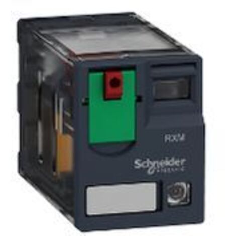 Rxm4ab2e7 Schneider - Relais Miniature - Embrochable - Test+del - 4of (inverseur) - 12a - 48vac - Zelio Rxm (1/2)
