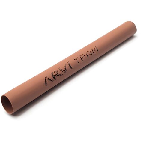 Gaine Thermorétractable - 20/10mm - Marron - Longueur 1m - Restreint 2:1 - Paroi Fine - Arvi Tpam-20.0-ca