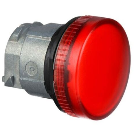 Zb4bv04 Schneider - Tête Voyant Lumineux Ba9s - ø22 - Lisse - Rouge - Harmony (1/4)