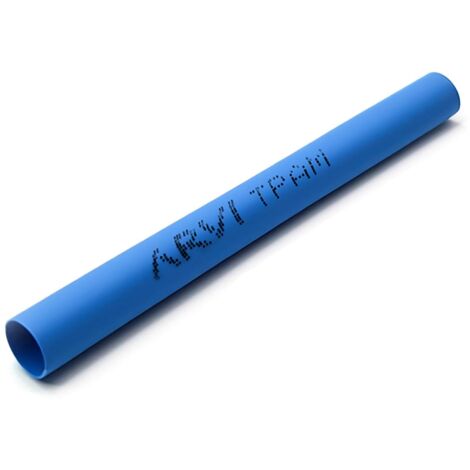 Gaine Thermorétractable - 20/10mm - Bleu - Longueur 1m - Restreint 2:1 - Paroi Fine - Arvi Tpam-20.0-az (1/2)