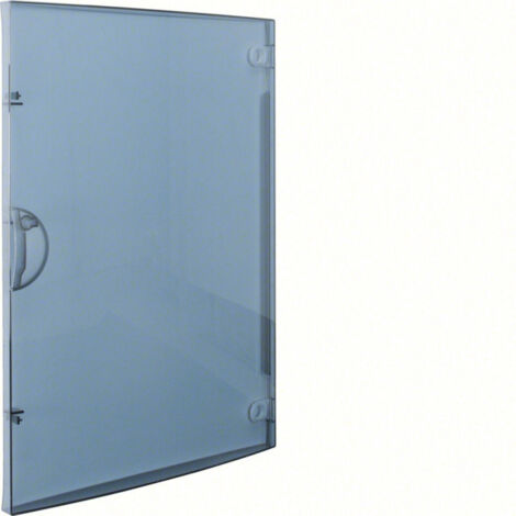 Gp318t Porte Transparente Pour Coffret Hager Gamma 18 Modules - 3 Rangées 54 Modules (1/4)