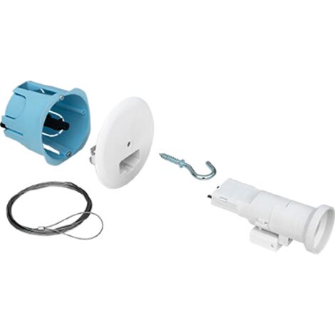 Kit points de centre placo DCL avec système d'arrimage - Ø67/68mm Système arrimage intégré + Douille E27