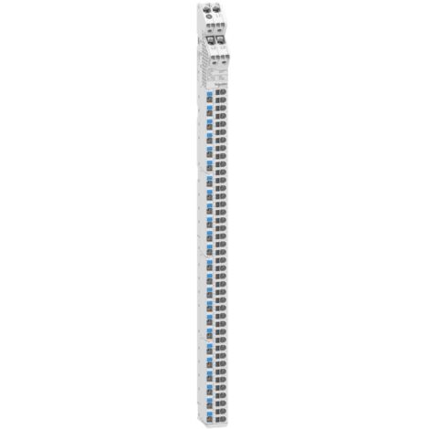 A9xpk714 Schneider Acti9 Vdis - Répartiteur Vertical - 125a 250/440v 66 Points De Connexion