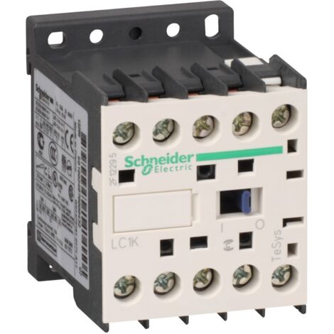 LC1K0601B7 - 24V AC 2,2kW 5Hp Contacteur SCHNEIDER AC3+NC, LC1K06 (1/3)