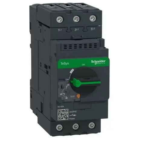 Interrupteur magnétothermique Telemecanique GV3P 40A GV3P40