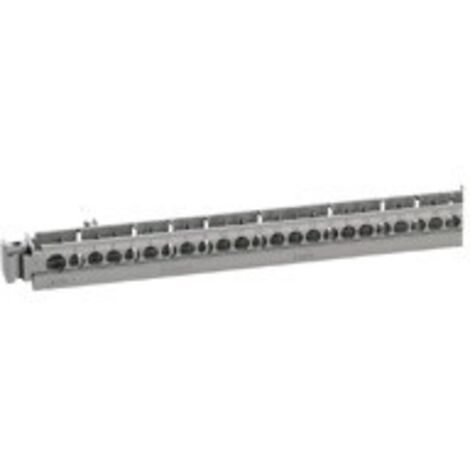 Support vide pour borniers pour coffret étanche Plexo 18 modules et XL125 50 trous longueur 385mm LEGRAND 404821