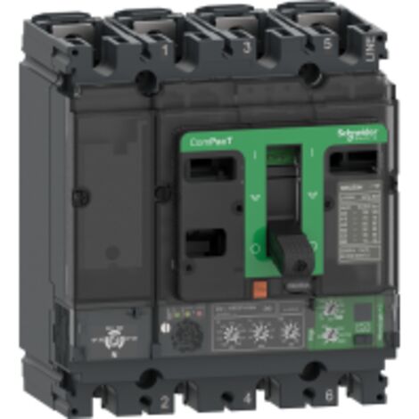 ComPacT NSX250F - disj. Vigi - MicroLogic 4.2 100A 4P4D - 36kA - montage fixe - C25F44V100