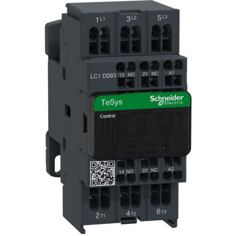 Contacteur TeSys LC1D 3P AC3 440V 9 A bobine 24 V CA - LC1D093B7