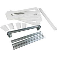 S96p150 Ide Kit Plastron 4 Rangées En Plastique Pour Coffret Ide Atlantic 65sup7296 Ou 40enl7296