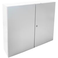 Armoire électrique En Métal étanche Ip55 - 1000x1200x300 - 2 Portes - Plaque Fournie - Argenta Ide
