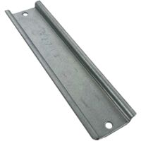 92713 Ide - Rail Din 35x7,5mm Compatible Boitier étanche Light Ide 161 Et 171 - Longueur 137mm