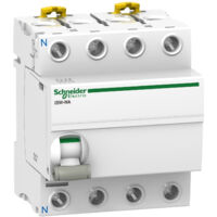 Schneider Electric – Disjoncteur tripolaire 63A – 4 modules – Compatible avec bobine MX et MN – Installation sur rail DIN – Indication ON/OFF