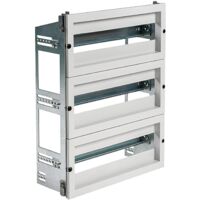 Chassis Modulaire 2 Rangées De 12 Modules Pour Armoire Polyester Ide Pol4030 Profondeur 200mm