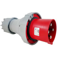 Prise mâle Hypra 3P+T 125A étanche IP67