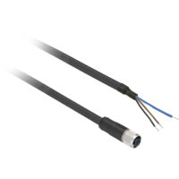 Xzcp0566l2 Schneider Osisense Xz - Connecteur Pré-câblé - Droit Femelle - M8 - 3 Broches