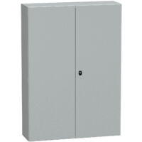 Nsys3d141030dp Coffret Métallique étanche Ip55 - 1400x1000x300 - 2 Portes - Plaque Fournie - Spacial S3d - Schneider Electric