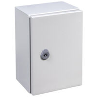 Armoire électrique En Métal étanche Ip66 - 400x400x150 - Plaque Fournie - Argenta Ide