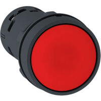 Xb7na45 Schneider Bouton Poussoir Affleurant - ø22 - Rouge - 1no+1nf - Harmony Xb7