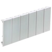 77590 Obturateur pour coffret électrique - 6 modules - Gris - IDE