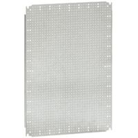 plaque de montage perforée - lina 12.5 - 700 x 500 - legrand 036031