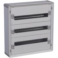 Coffret distribution isolant XL³160 tout modulaire 3 rangées et 72 modules - 401803 - Legrand
