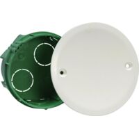 51101 Eur'ohm Boite De Dérivation Encastrée D60 P40 Pour Maconnerie