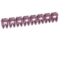 repère pour fil de 4 à 6 mm2 - chiffre 7 - couleur violet - legrand cab 3