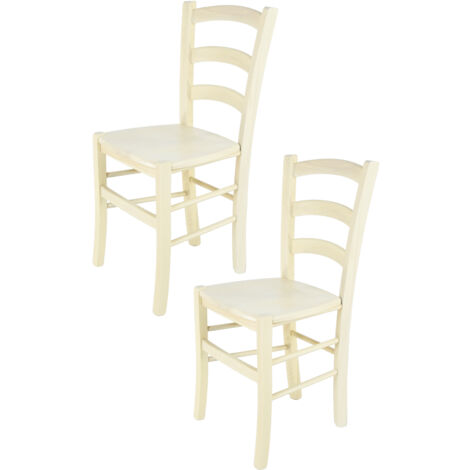 Tommychairs Set 2 Sillas Venice en haya anilina blanca (1/5)
