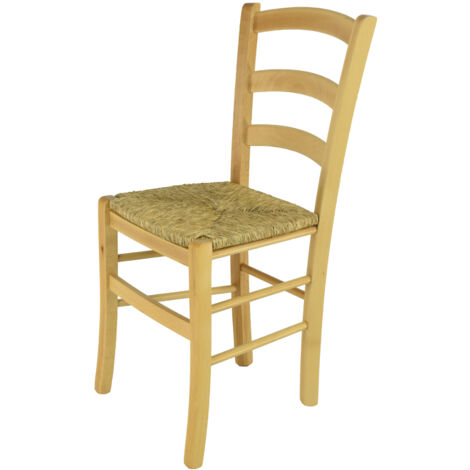 Tommychairs Silla Venice en haya color natural y asiento en paja (1/5)