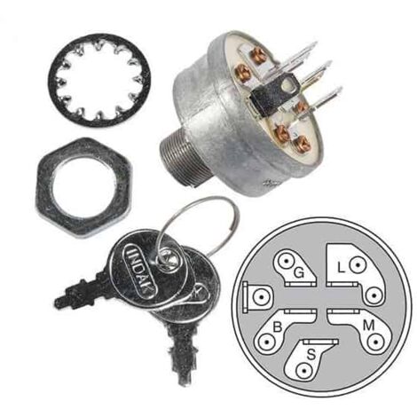 Interruttore A Chiave 2 Posizioni Oumefar | 22mm | 220V 5A | 1NO+1NC | Isolamento Ignifugo | Per Industriale - Foto 7