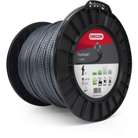 Filo per decespugliatore Lama Flexi quadrata Nero/Grigio ø 2.7mm/250m Oregon 111087E