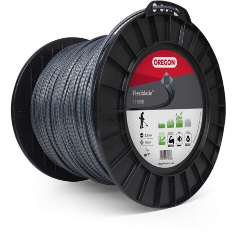 Filo per decespugliatore Lama Flexi quadrata Nero/Grigio ø 3.5mm/143m Oregon 111090E