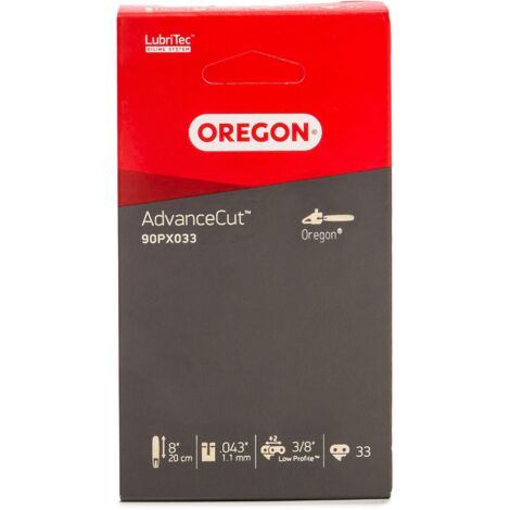 Catena motosega Oregon 90PX033E Passo: 3/8" Scartamento: 1.1 Maglie: 33 - AdvanceCut