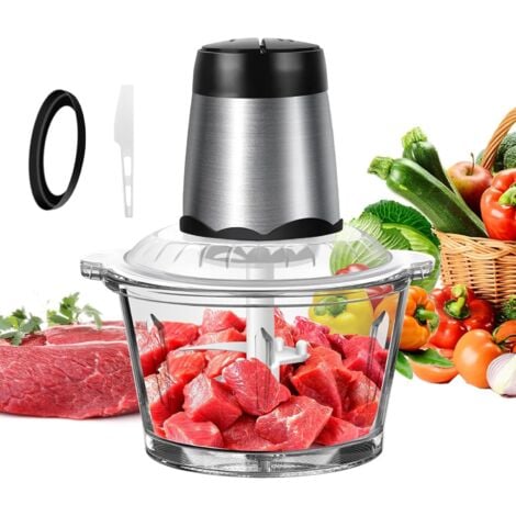 Mini Hachoir à Ail électrique - Hachoir à Légumes Puissant Pour Hachoir