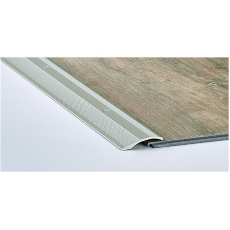 Barre de seuil adhésive 100 cm – Aluminium 6060-T5 – Colle haute adhérence – Pour transitions de sol jusqu'à 18 mm – Romus