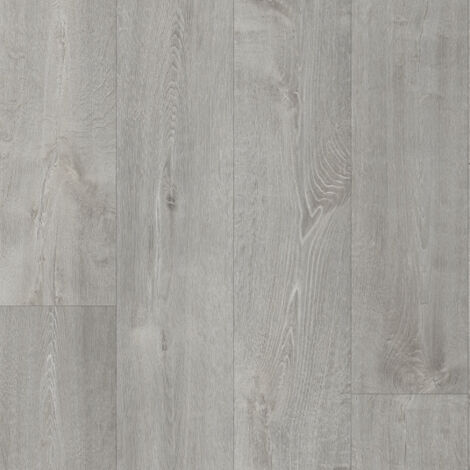 Sol PVC Textile - Aspect parquet chêne gris - Rouleau de 4m x 2m (1/5)