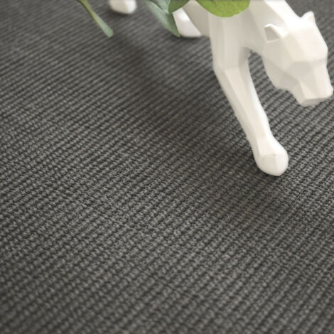 Sisal Yucatan - Gris foncé - Rouleau de 4m x 2m (1/5)